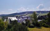 Panoramablick vom Wohnzimmer/Balkon