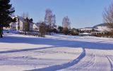 Fewo am Stryckteich (links) mit Stryckpark & Viadukt